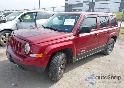 2013 Jeep Patriot Latitude из США, поврежденный, VIN 1C4NJPFB3DD232028